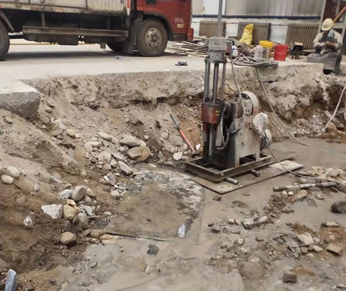 伊州公路下沉压浆